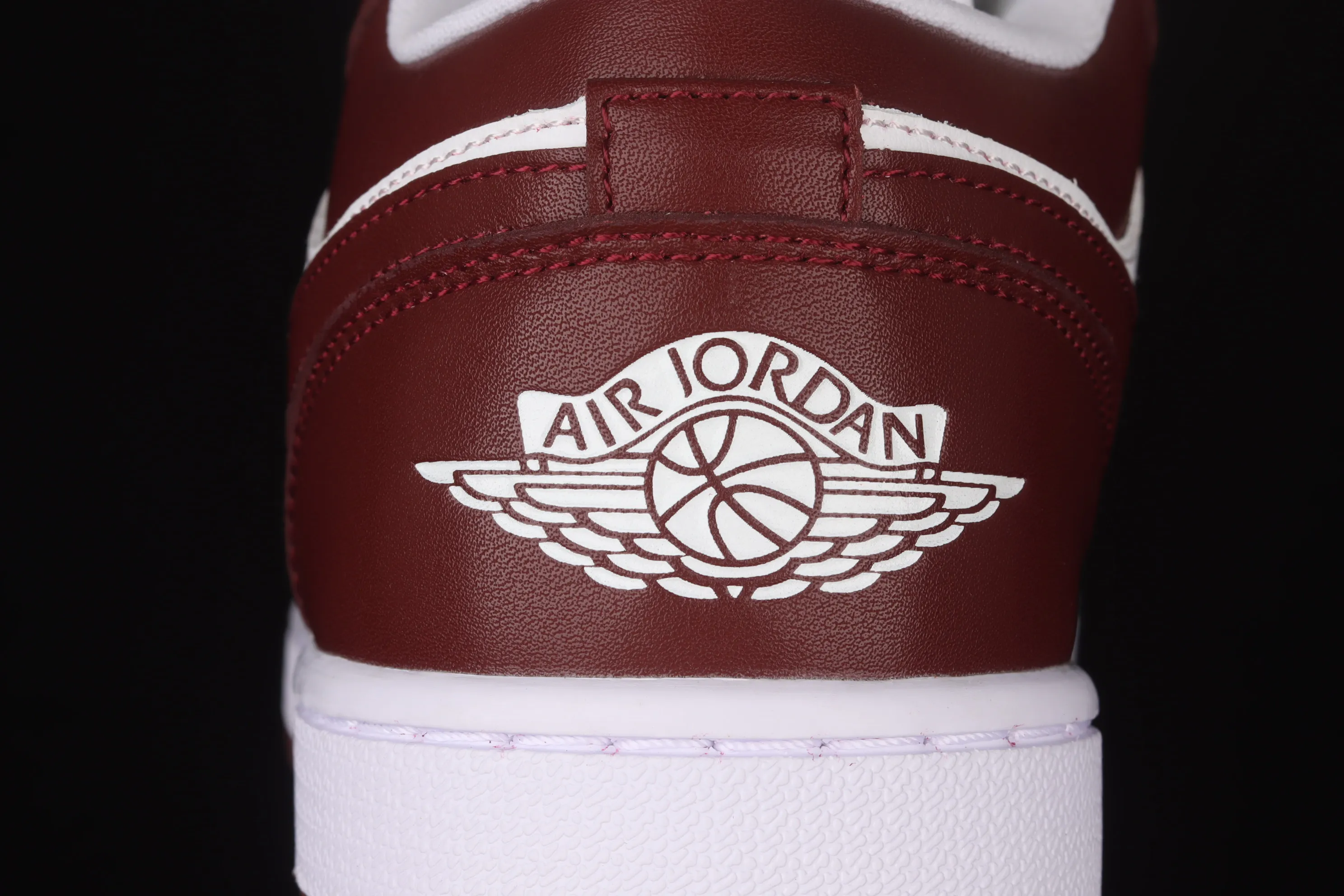 All categories Air Jordan Jordan series basketball shoes Air Jordan 1 Low Air Jordan 1 Low AJ1 Joe 1 wine red and white low-top basketball shoes DC0774-116